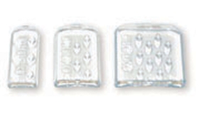 Inner Vent Instrument Guard, Clear, Non-Sterile, 5/64" x 5/8" x 1" (2mm x 15.9mm x 25.4mm), 100 Per Package 